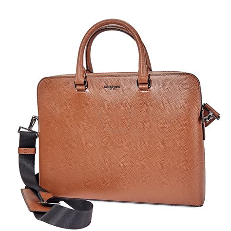 Michael Kors Men's Harrison Leather Briefcase 33F7LHRA9L